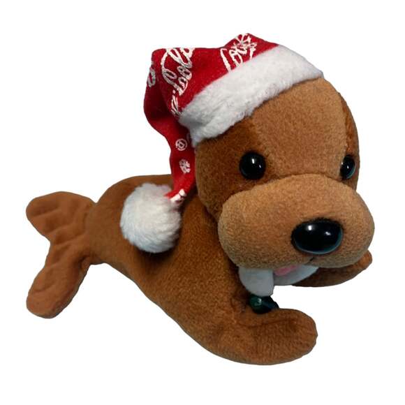 Coca-Cola Other - 1998 Coca Cola Walrus Bean Bag Plushie 7" Christmas Holiday Coke Vintage